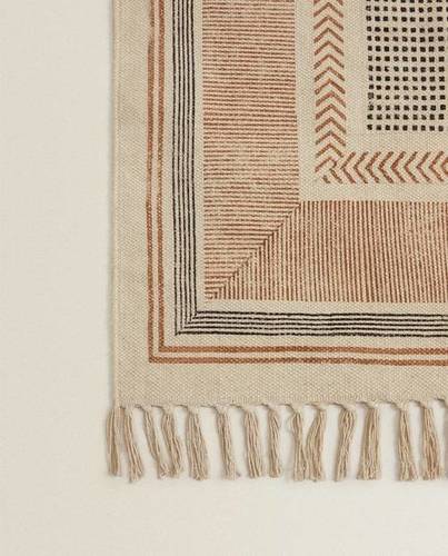 Block Printed Rug