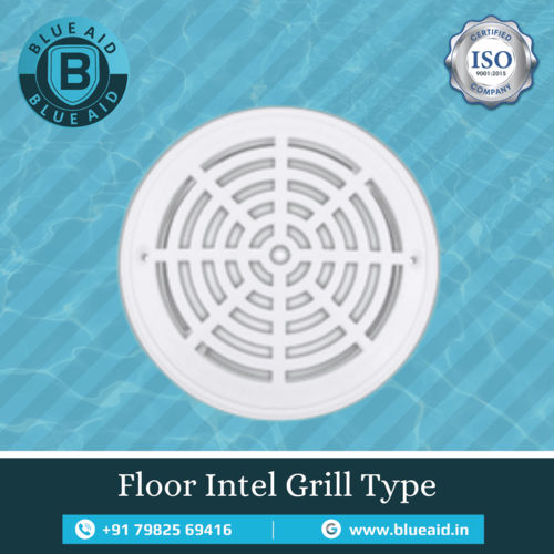 Swimming Pool Floor Inlet Grill Type