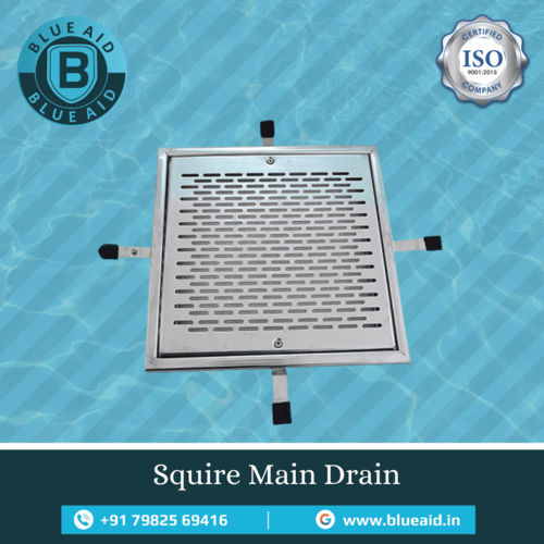 Ss Square Main Drain