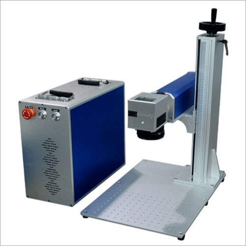 Grey Table Top Fiber Laser Marking Machine