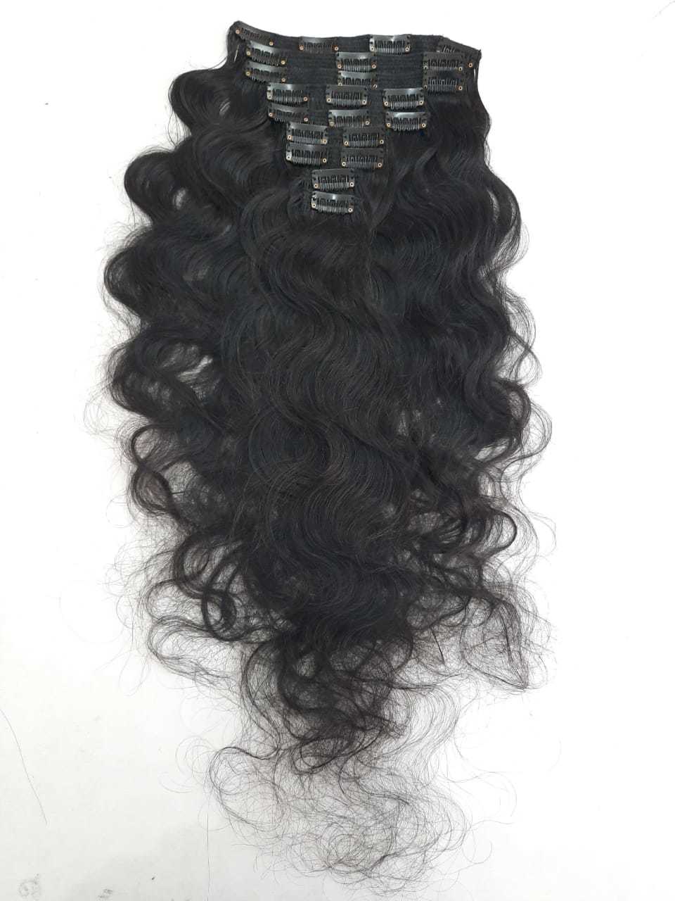 Natural Raw Virgin Curly Clip In Extension best hair extensions