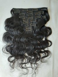 Natural Raw Virgin Curly Clip In Extension