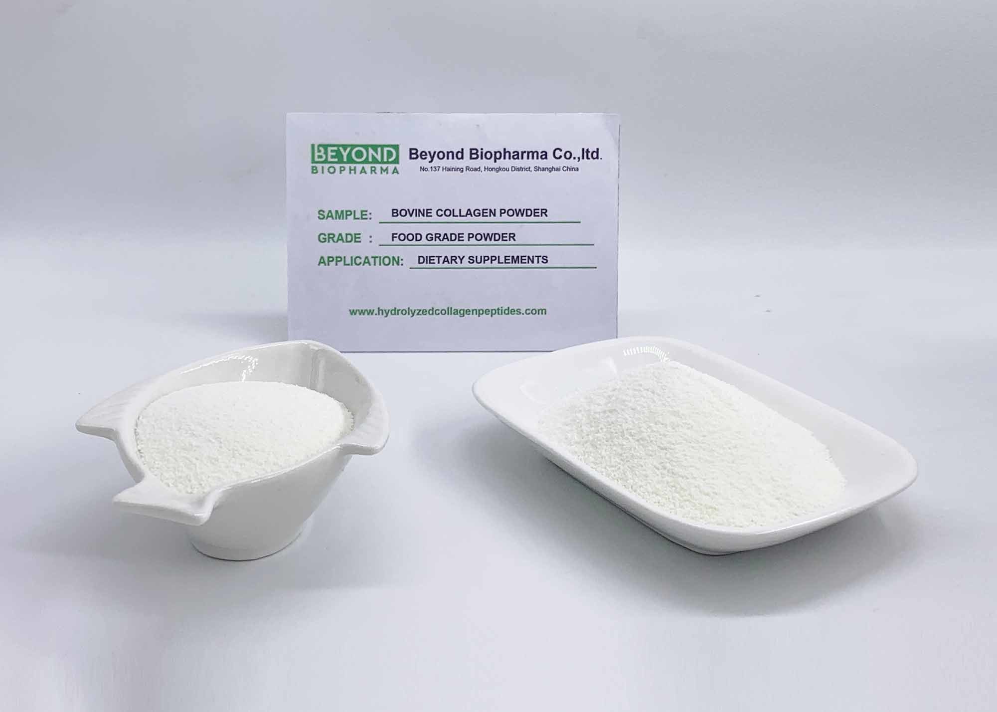 Hydrolyzed Collagen Peptides and Powder from Bovine Hides