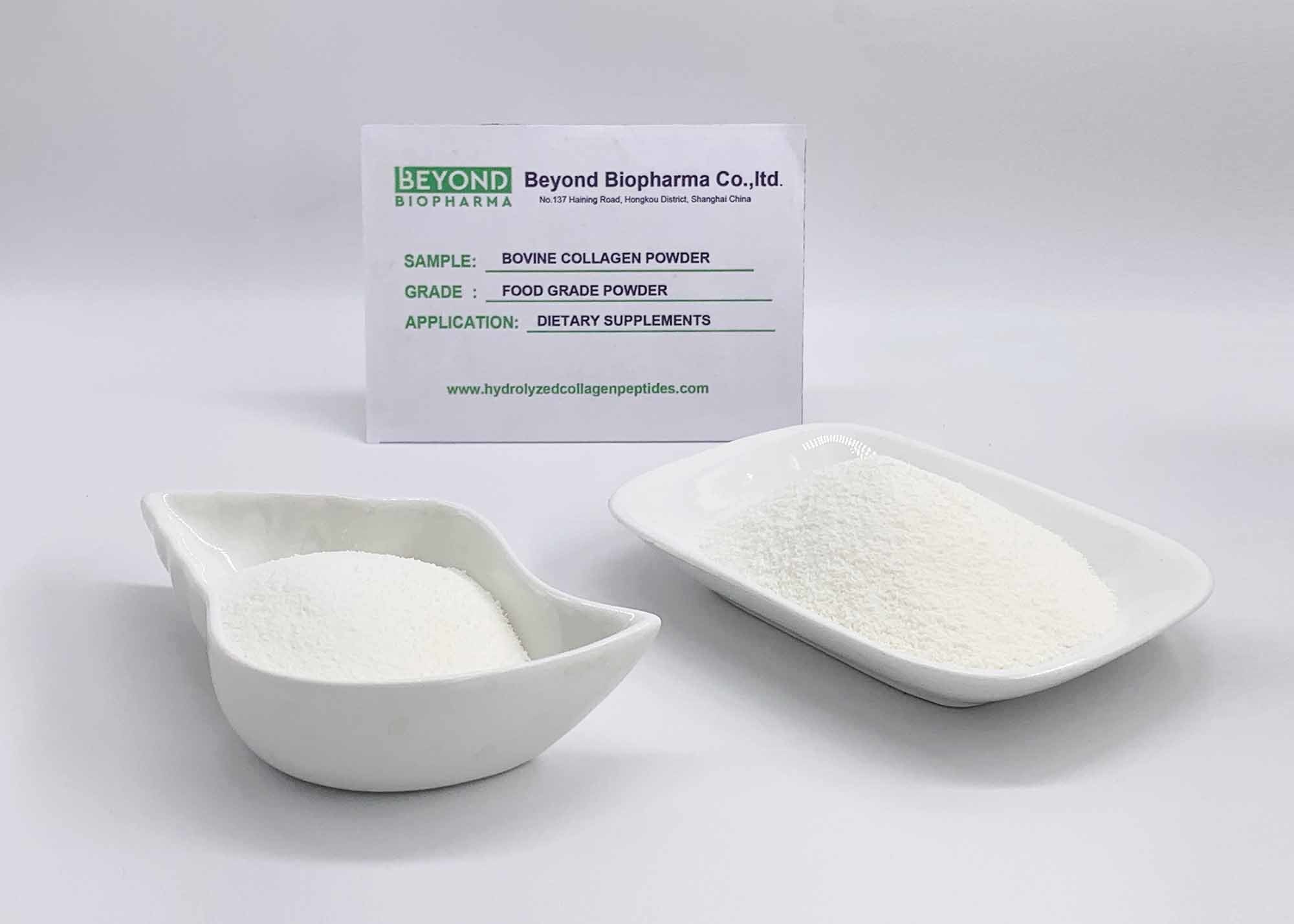 Hydrolyzed Collagen Peptides and Powder from Bovine Hides