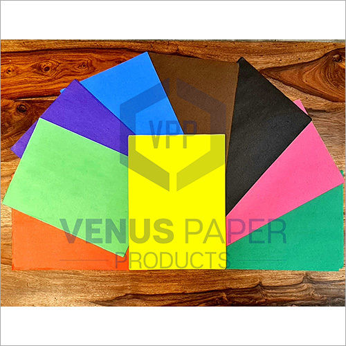 25 GSM Dye Colored Poster Paper