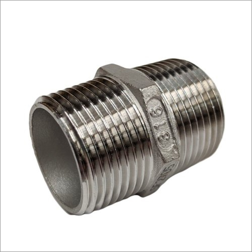 SS 316 Hex Nipple By BHAGIRATH STEEL AND ALLOYS