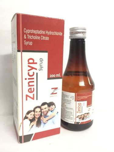 Liquid Cyproheptadine Hcl 2 Mg Tricholine Citrate Solution 275 Mg