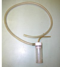 Vacuum Aspiration - Stainless Steel & Medical Grade Plastic, 300x250x500mm | 2l Borosilicate Glass, Bacterial Hydrophobic Filter, Portable With Analog Gauge