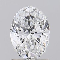 1.08 Carat SI2 Clarity OVAL Lab Grown Diamond