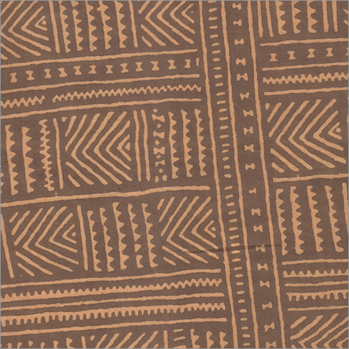Cambric Natural Printed Organic Cotton Fabrics