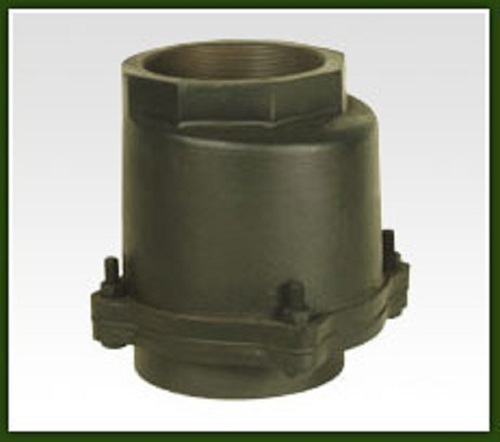 Boring Foot Valve - 50 mm Port Size, Medium Pressure Hydraulic Power, Black Color, Ideal for Water Applications
