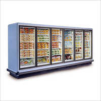Transparent 6 Door Display Freezer