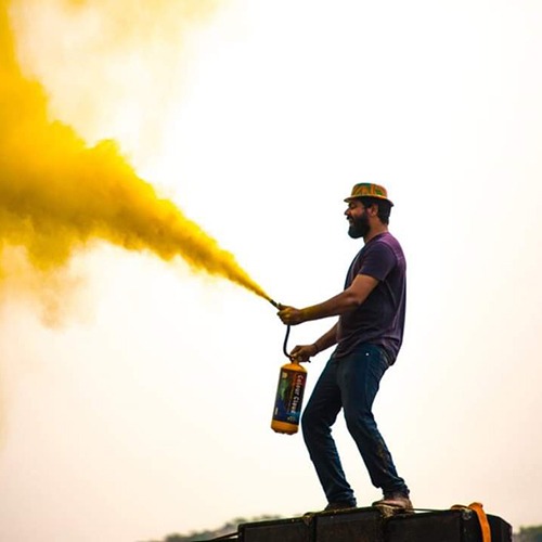 Colour Cloud Cylinder