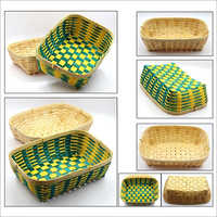 Bamboo Basket Tray