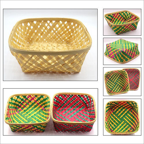 Square Basket Without Handle