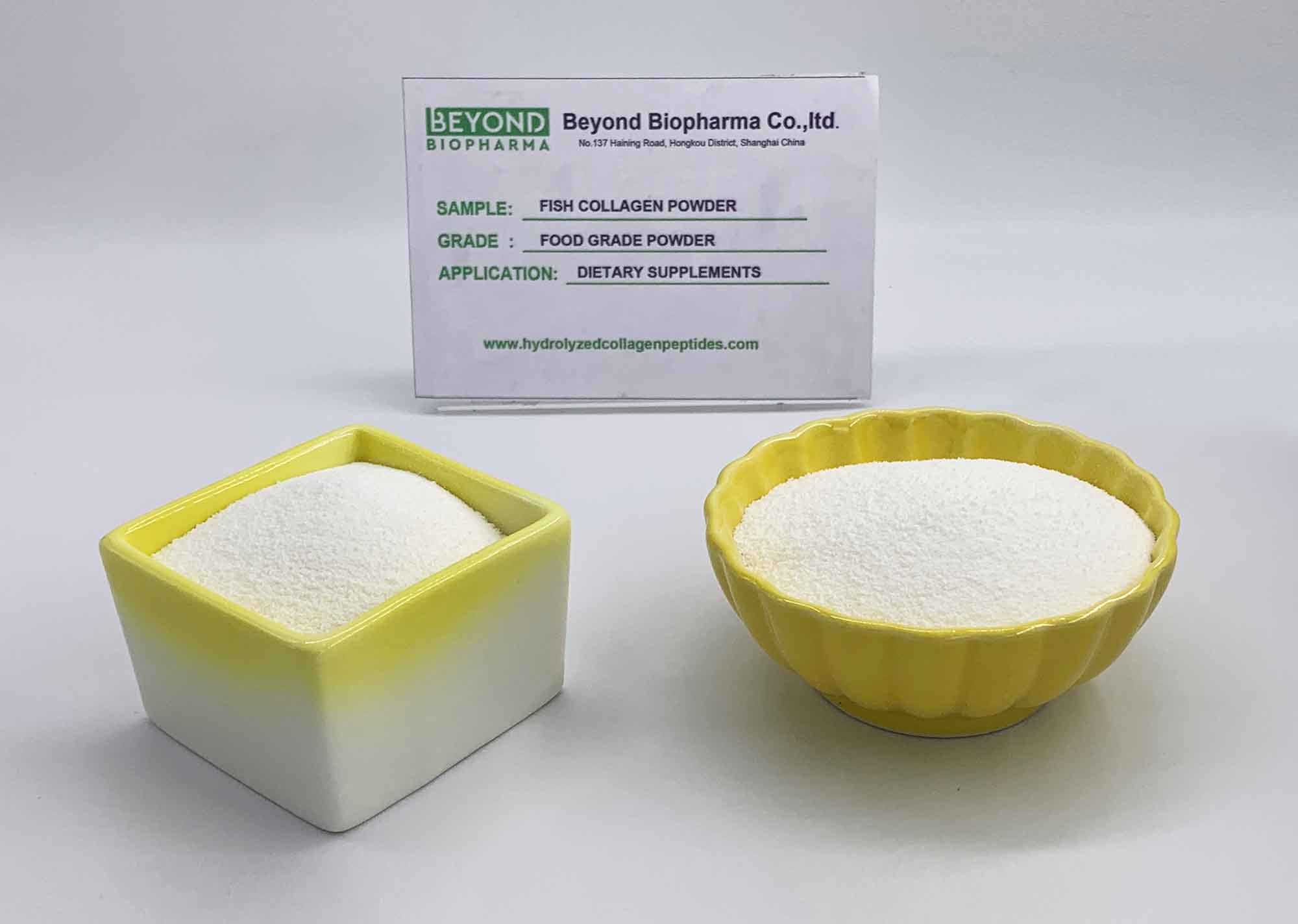 Fish Collagen Powder produced from Alaska Cod Fish Skin for Skin beauty Supplements Products