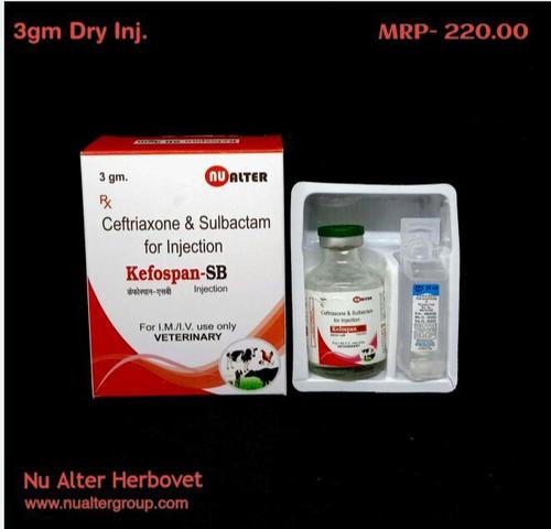 Liquid Ceftriaxone & Sulbactam Injection