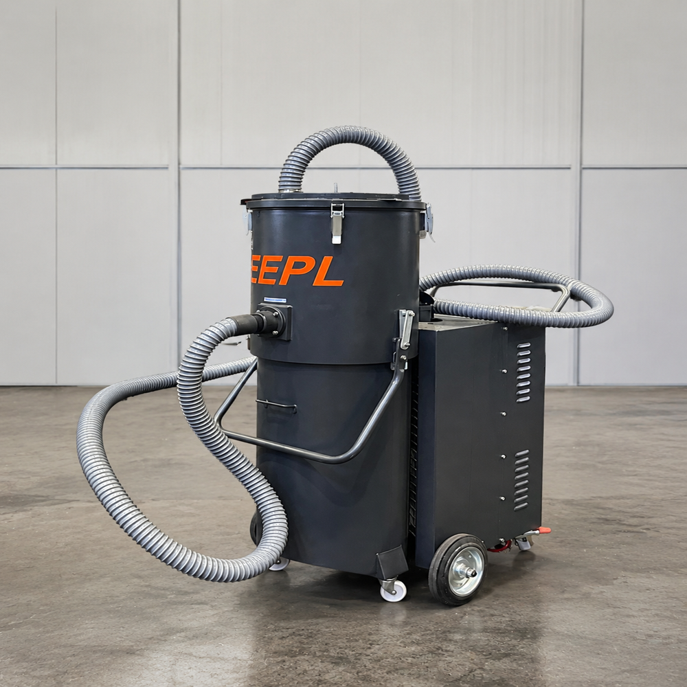 Industrial Vacuum Cleaner Model Eepl 3000 Sc - Capacity: 60 Litres