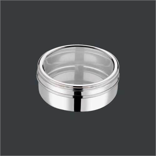 SS Container With Transparent Lid