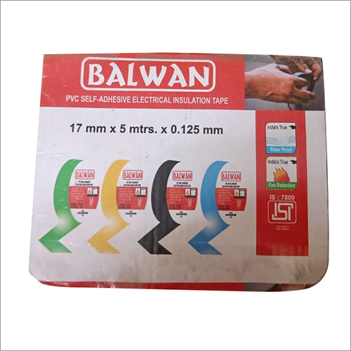 Balwan PVC Self Adhesive Electrical Insulation Tape