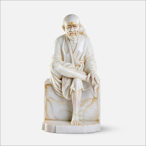 White Marble Shirdi Sai Baba Statue