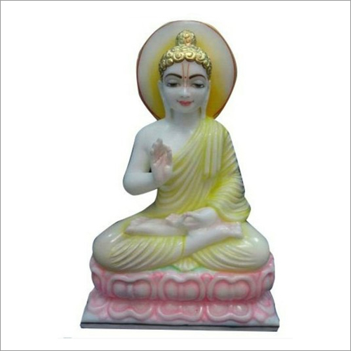 Eco-Friendly Gautam Buddha Marble Statue