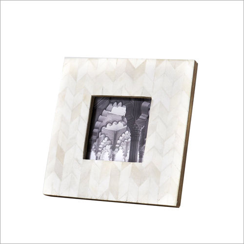 Multi Colour Bone Inlay Photo Frame