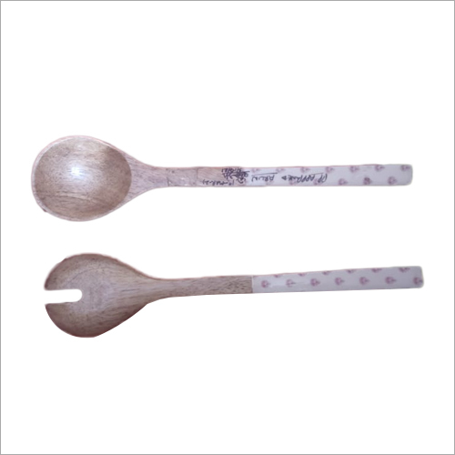 Wooden Salad Server Spoon Set Size: Different Available