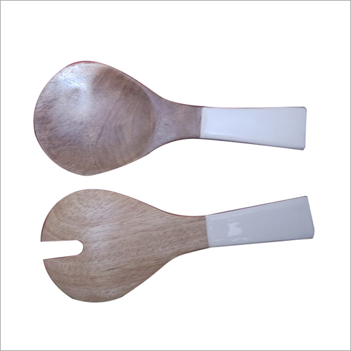 Wooden Salad Server Size: Different Available