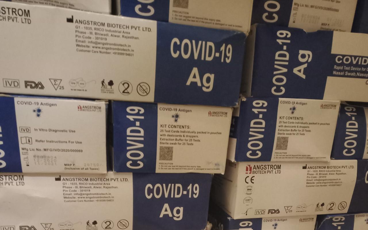 S D Biosenser Angcard Alpine Oscar Rapid Antigen Test Kit