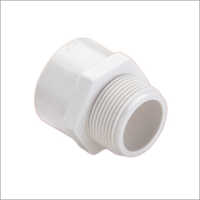 Upvc Plain Mta - Pvc Material, 1-2 Inch Size, White Color | 100 Pieces Per Bag