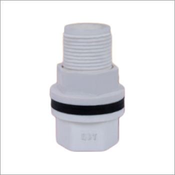 White Upvc Socket Type Tank Nipple