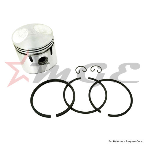 Piston C/w Ring (500) For Royal Enfield - Reference Part Number - #110085 - Material: As Per Photo