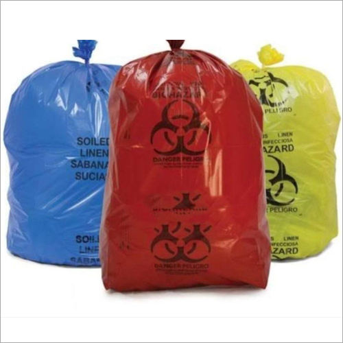 Biodegradable Red Printed Garbage Bags For Office & Pantry 240 Pcs