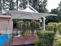 Side Pole Tensile Gazebo