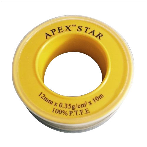 Apex Yellow Ptfe Thread Seal Tapes - Density: 0.25 Gram Per Cubic Centimeter(G/Cm3)