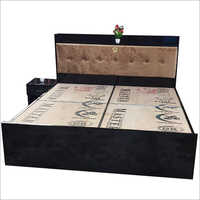 King Size Double Wooden Bed