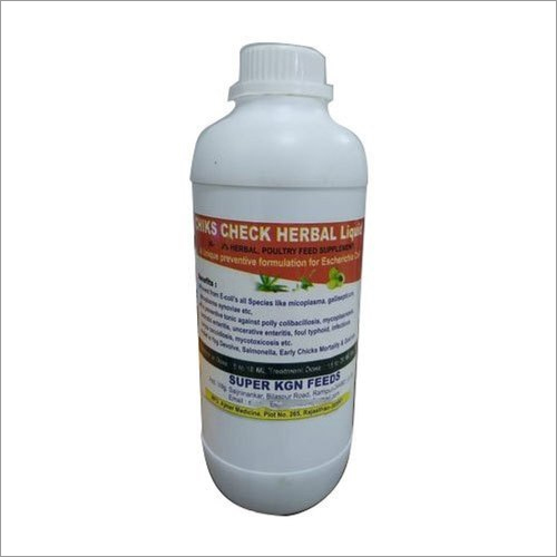 Liquid 1 Litre Chicks Check Herbal Syrup