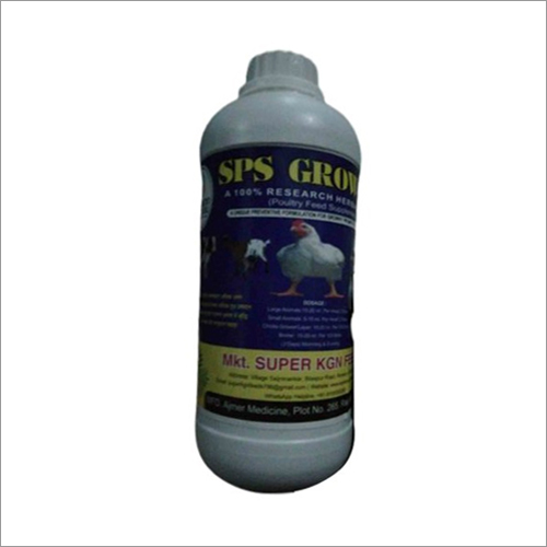 Sps Grow Poultry Feed Supplement Efficacy: Promote Growth