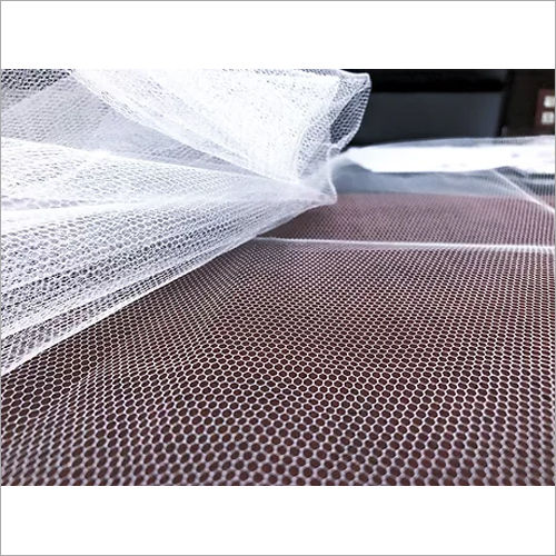 Light In Weight Plain Hard Deluxe Net Fabric