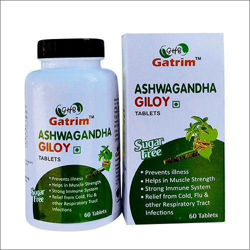 Ashwagandha Giloy Tablets Age Group: For Adults