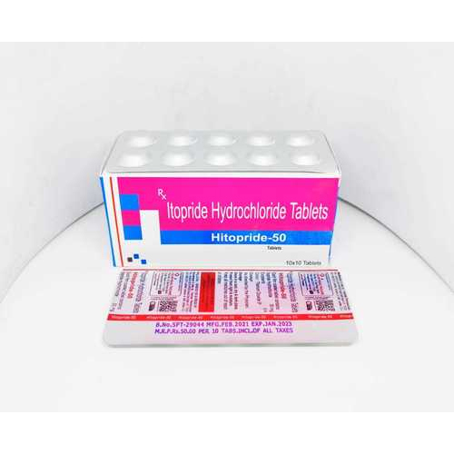 Hitopride-50 Tab - Drug Type: General Medicines