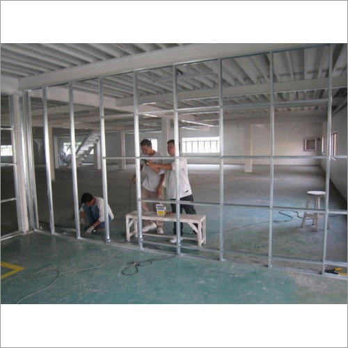 Aluminium Office Partition Service By K.D.TRADING COMPANY