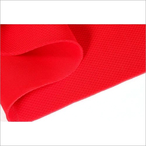 Red Spacer Mesh Fabric