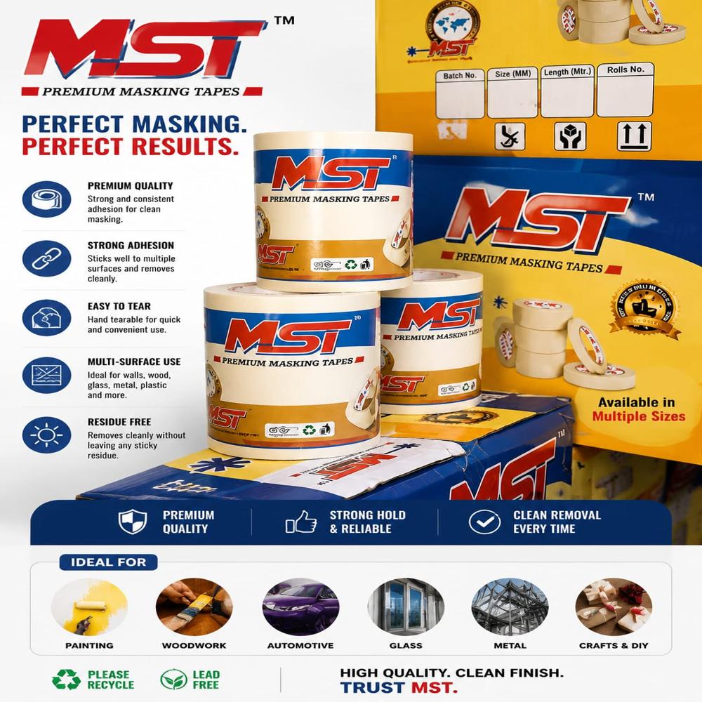 24 Mm Masking Tape - Color: Off White