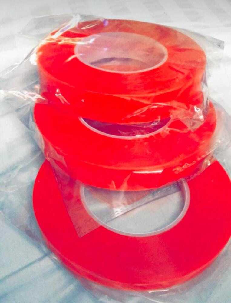 Red Polyester Tape - Shelf Life: 24 Months