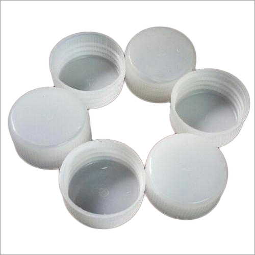 28 mm White Plastic Cap