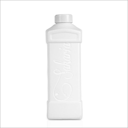 1 Litre HDPE Square Bottle