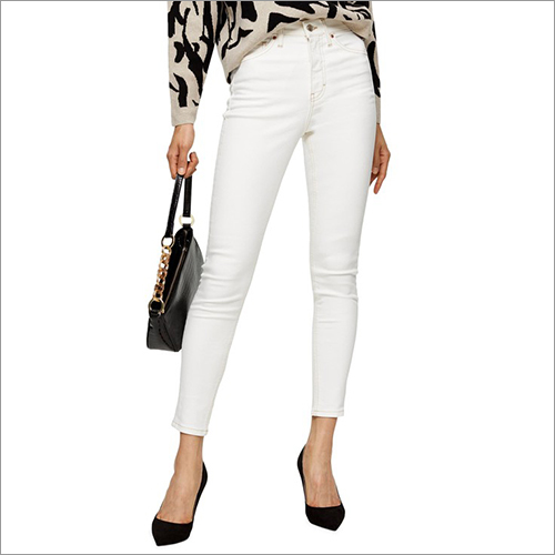 White Ladies Skinny Fit Jeans