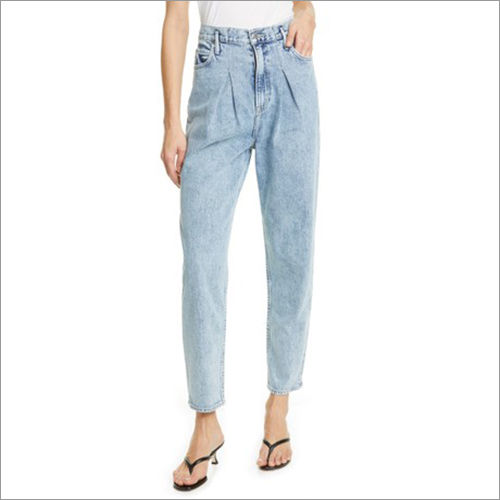 Ladies High Waisted Jeans, Feature : Impeccable Finish, Easily Washable,  Comfortable, Pattern : Plain at Best Price in delhi